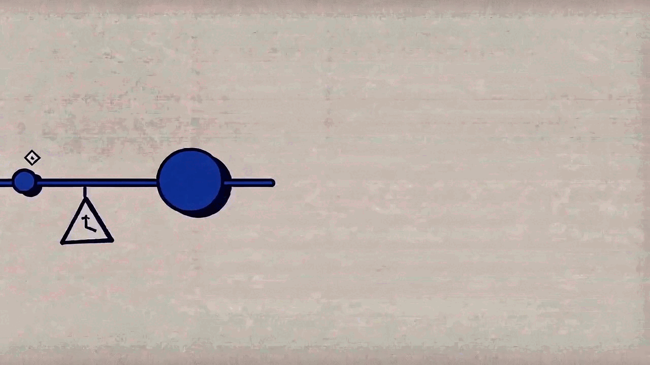 Ilustración de una cronología con nodos, banderines y relojes